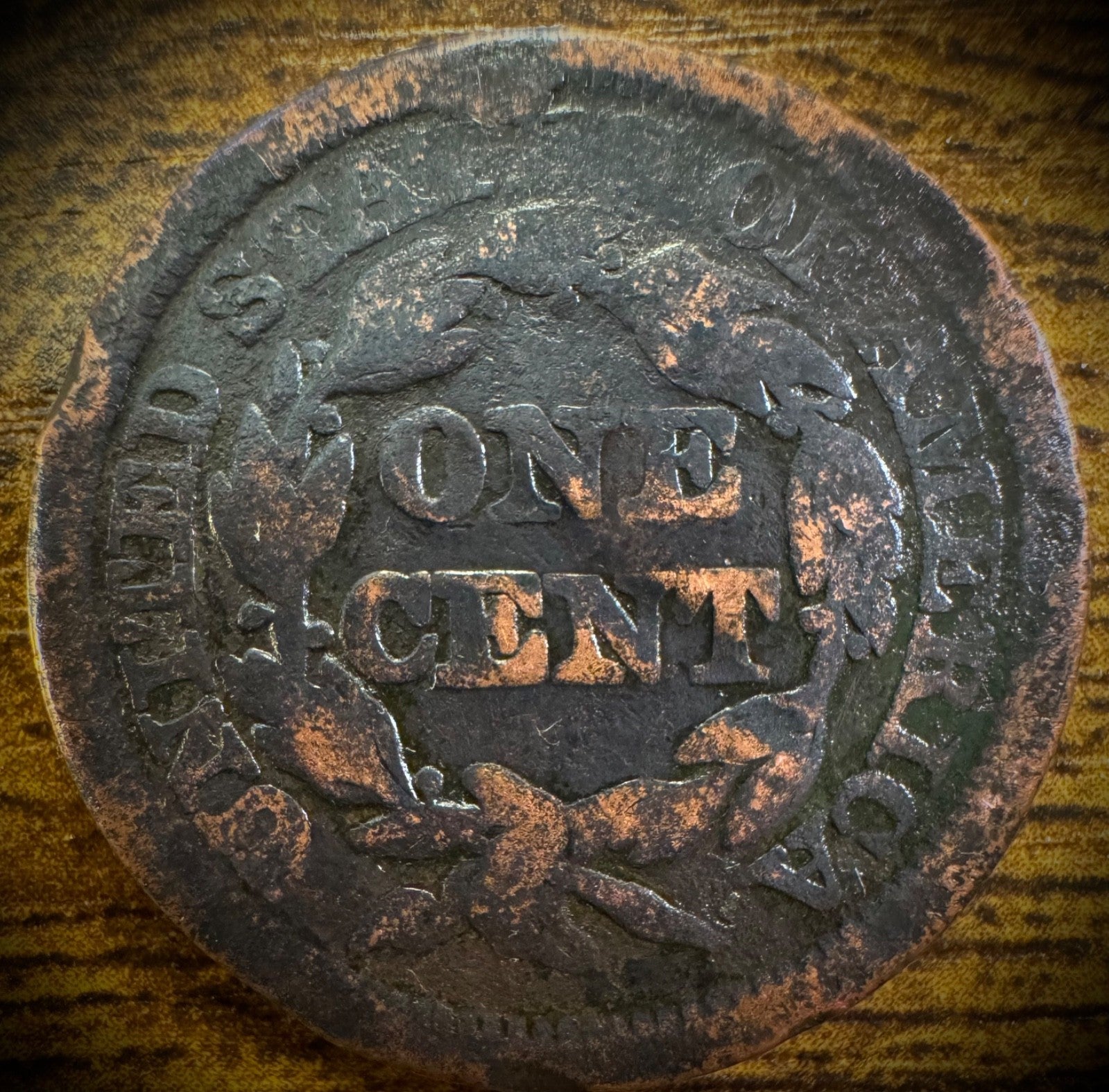1846 Large Cent Small Date Coronet Head Braided Hair Style1