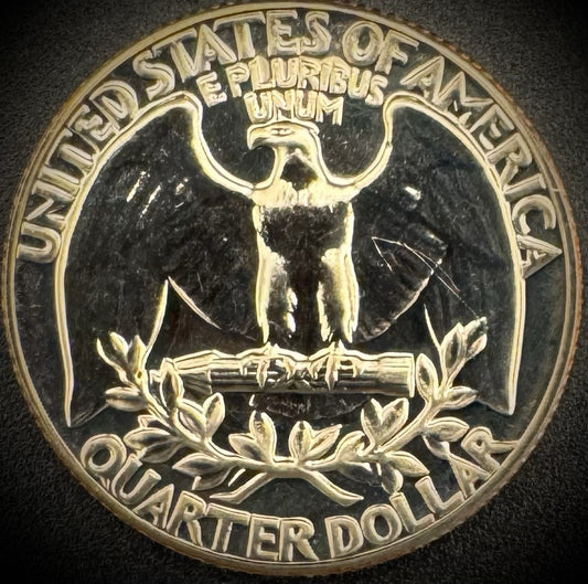 1969-S Washington Quarter PROOF Clad Coin1