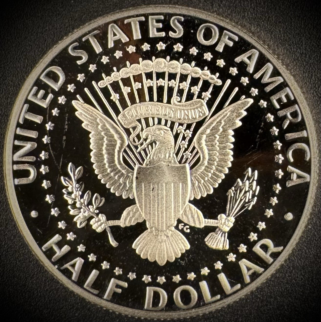 1993-S GEM PROOF Kennedy Half Dollar Clad 50C DEEP ULTRA CAMEO1