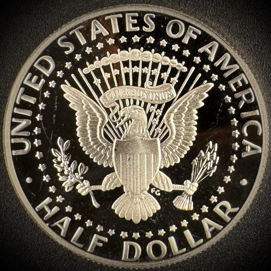 1993-S GEM PROOF Kennedy Half Dollar Clad 50C DEEP ULTRA CAMEO1
