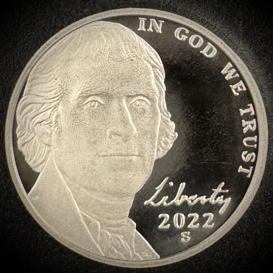 2020-S Jefferson Nickel GEM PROOF DEEP ULTRA CAMEO Coin0