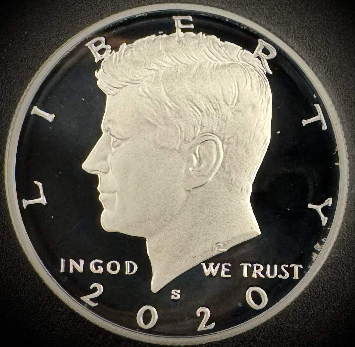 2020-S 99.9% SILVER GEM PROOF Kennedy Half Dollar 50C .999 Fine DEEP ULTRA CAMEO0