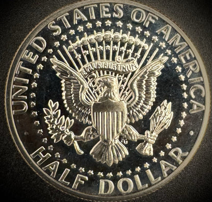 Impaired Kennedy Half Dollar PROOF Coin Lot Of 5 Clad & 1 Silver Coin READ MORE!11