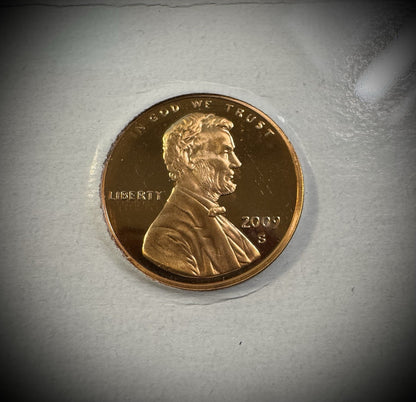 2009-S Lincoln Bicentennial Cent GEM PROOF 4 Coin Set GORGEOUS Naturally Toned9