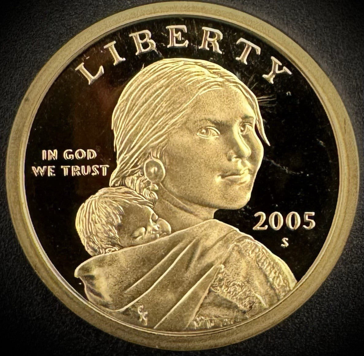 2005-S Sacagawea Dollar PROOF DEEP ULTRA CAMEO Coin0