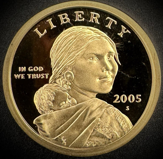 2005-S Sacagawea Dollar PROOF DEEP ULTRA CAMEO Coin0