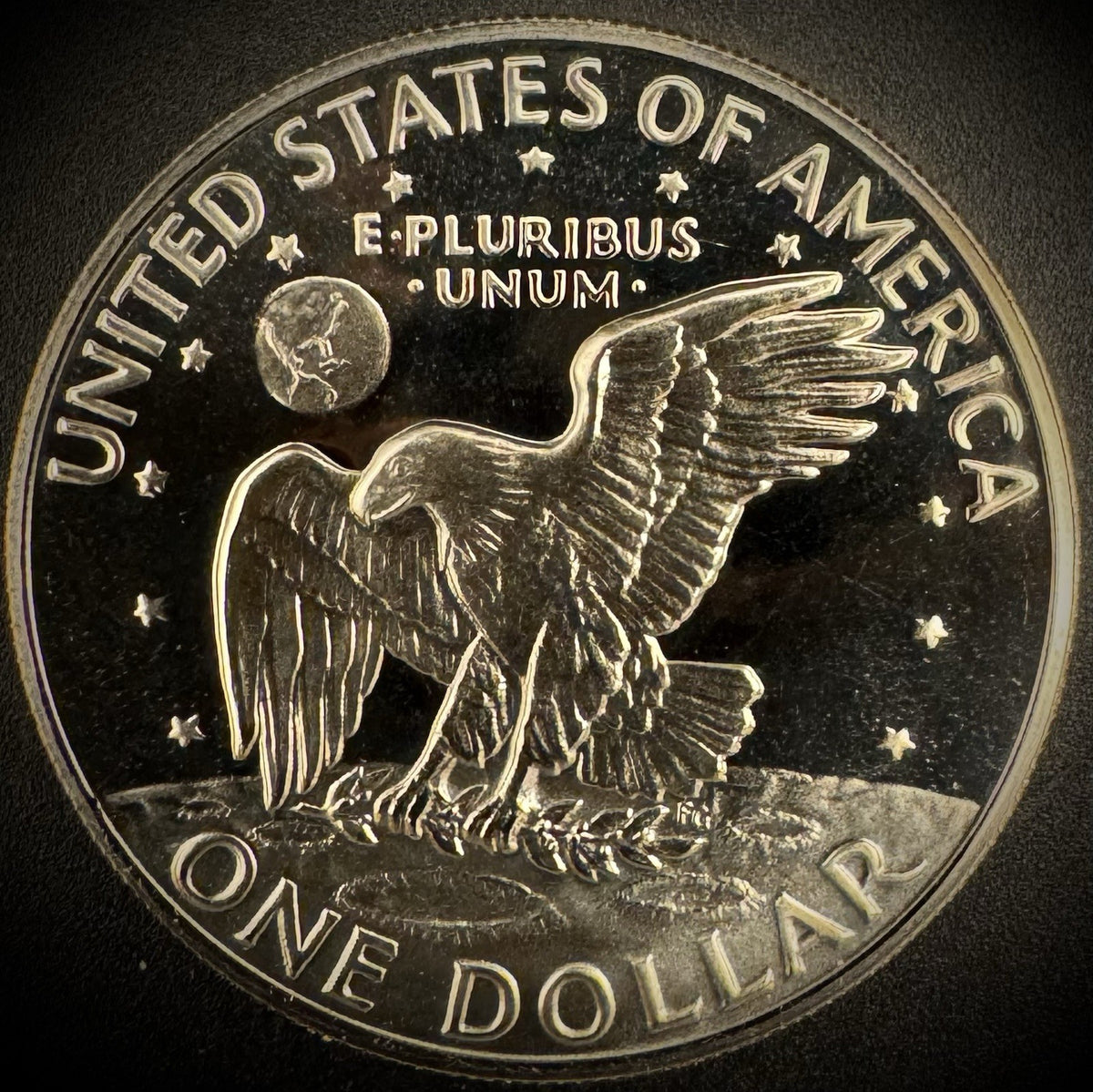 1973-S Eisenhower Dollar Clad PROOF DEEP ULTRA CAMEO Coin1