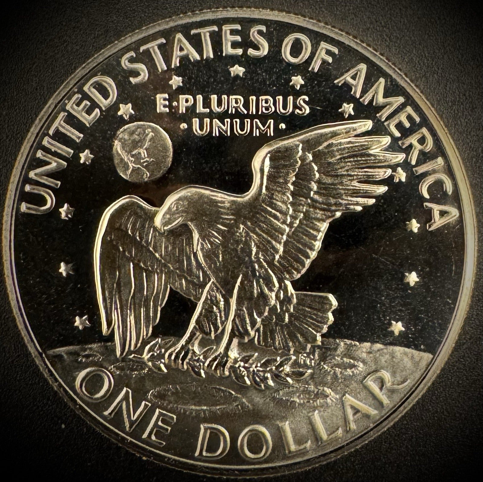 1973-S Eisenhower Dollar Clad PROOF DEEP ULTRA CAMEO Coin1