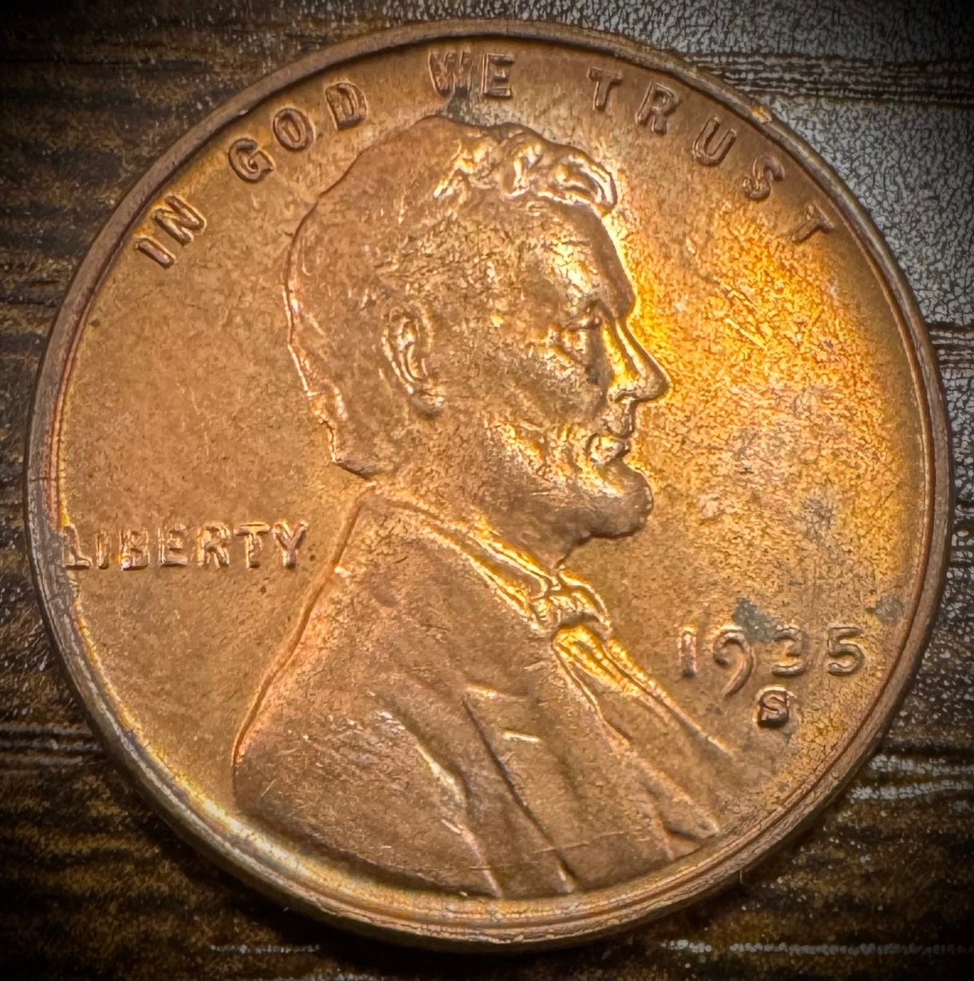1935-S Lincoln Wheat Cent BU Uncirculated Red #60