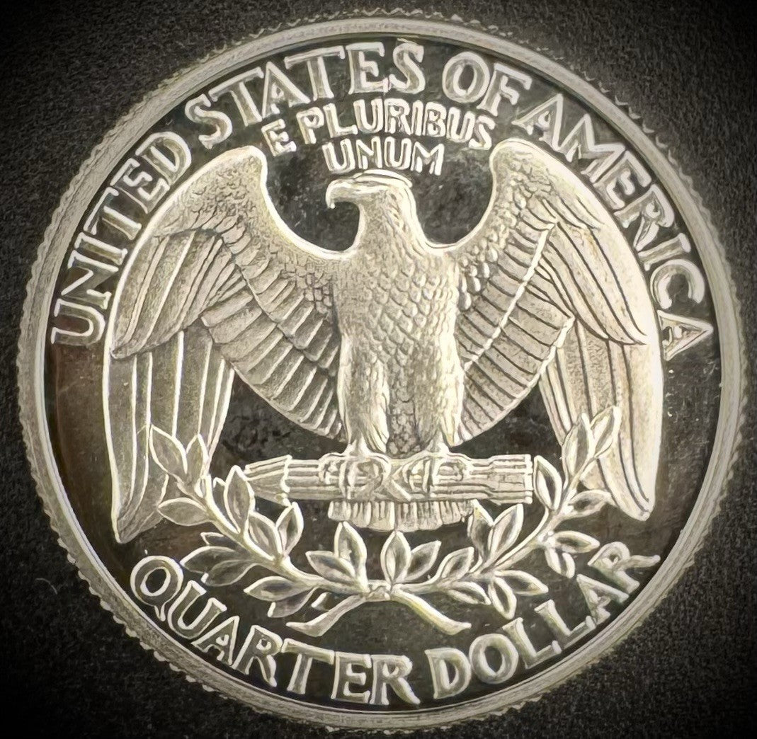 1992-S GEM PROOF Washington Quarter 25C SILVER DEEP ULTRA CAMEO Coin1