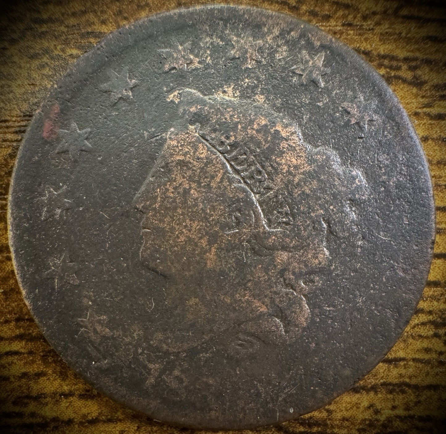 1838 Large Cent Coronet Head Matron Style0