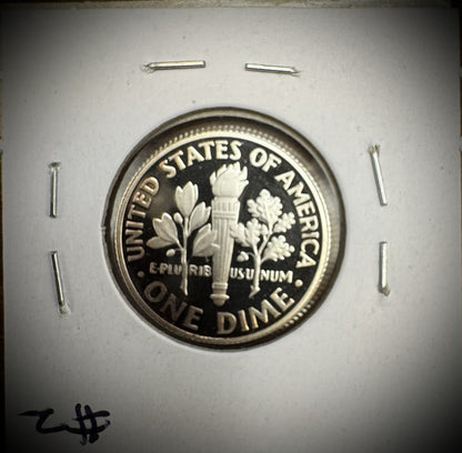 2020-S 99.9% SILVER GEM PROOF Roosevelt Dime 10C .999 Fine Coin #23