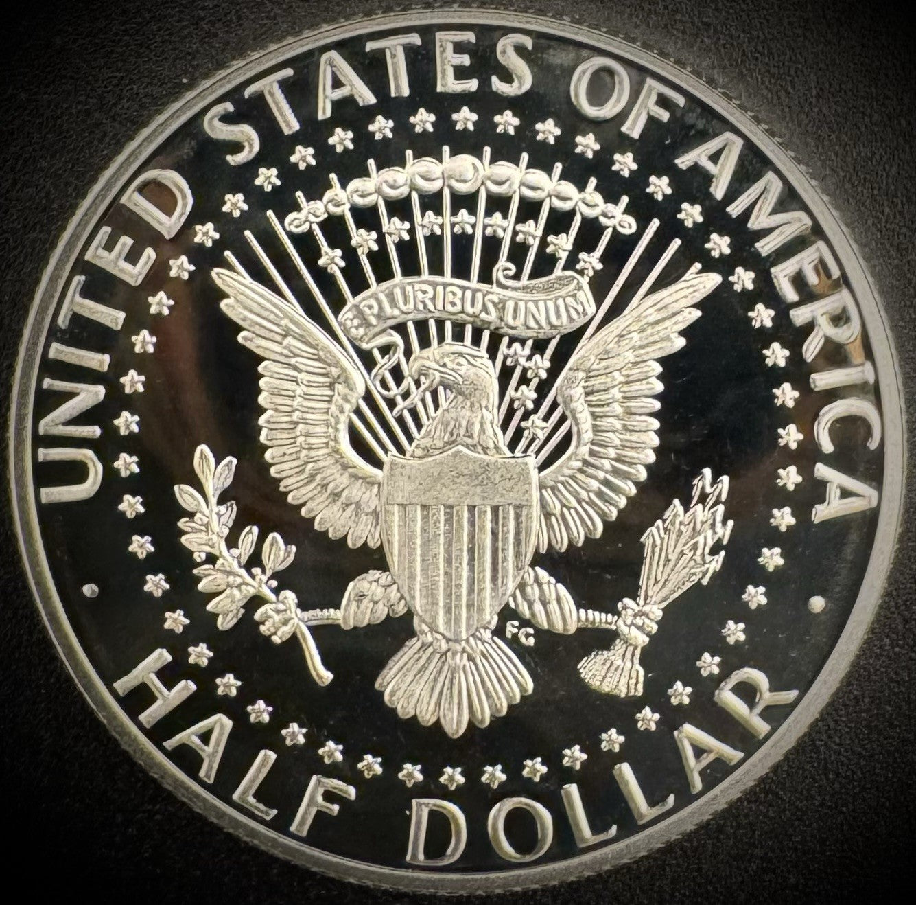 2021-S 99.9% SILVER GEM PROOF Kennedy Half Dollar 50C .999 Fine DEEP ULTRA CAMEO1
