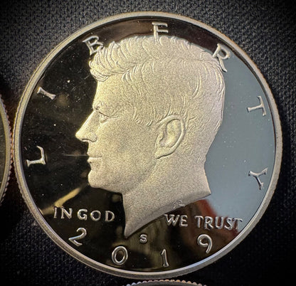 2017-2025 S Kennedy Half Dollar PROOF SET 9 Coins GEM DEEP CAMEO Fresh From Mint8