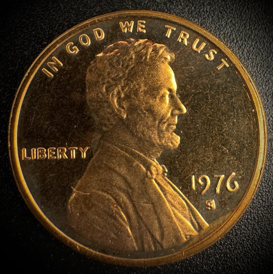 1976-S Lincoln Memorial Cent PROOF Coin0