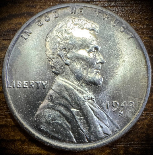1943-S Lincoln Wheat Penny Cent Uncirculated #40