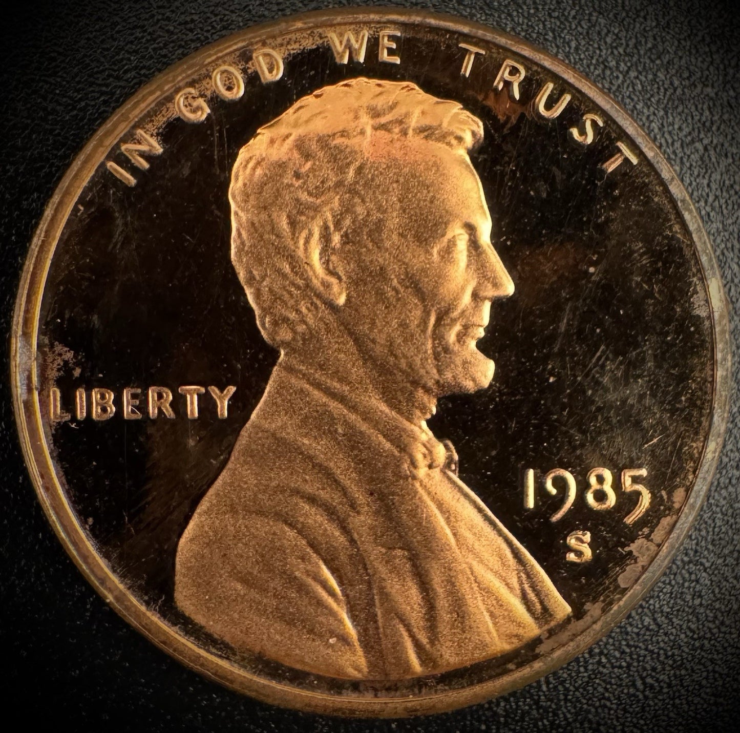 1985-S Lincoln Memorial Cent PROOF Coin Penny0