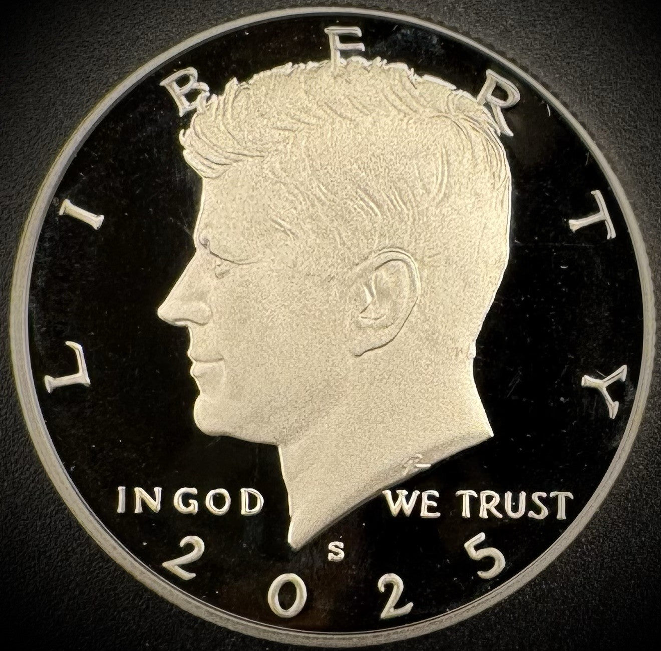 2025-S Kennedy Half Dollar GEM PROOF Clad DEEP ULTRA CAMEO Coin From US Mint Set0