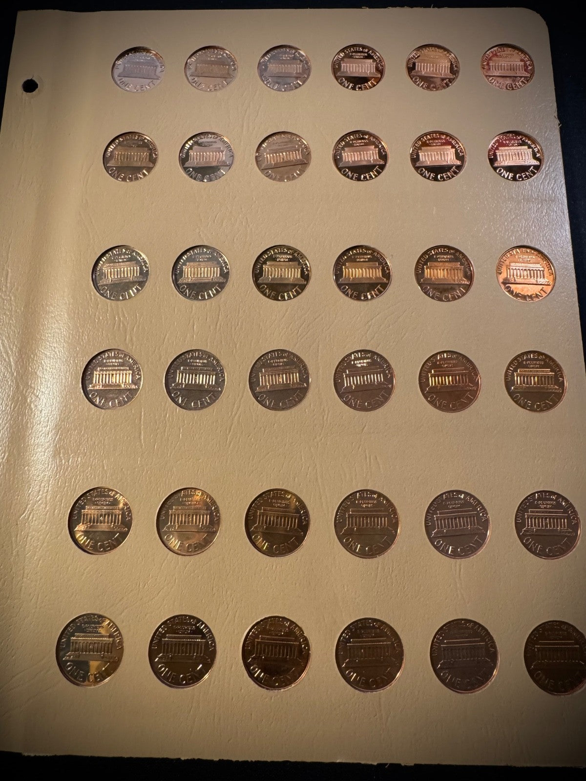 1959-2025 S Lincoln GEM PROOF Cents DEEP CAMEO COMPLETE 72 Coins NEW DANSCO Pgs5