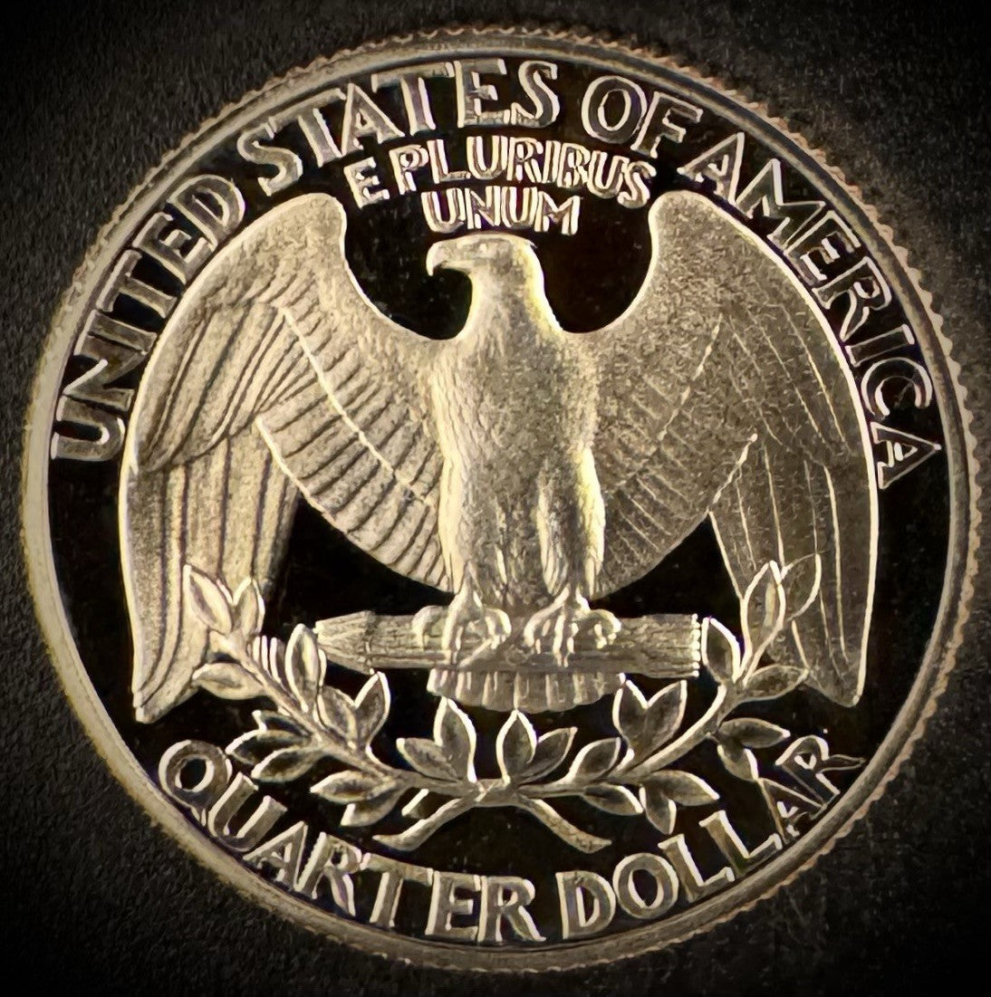 1986-S Washington Quarter PROOF Clad DEEP ULTRA CAMEO Coin1