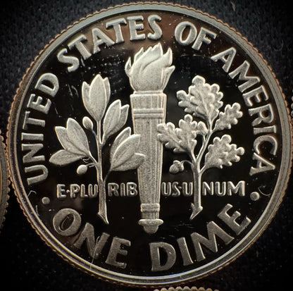 2020 2021 2022 2023 2024 2025 S GEM PROOF Roosevelt Dime 6 Coin Clad Set5