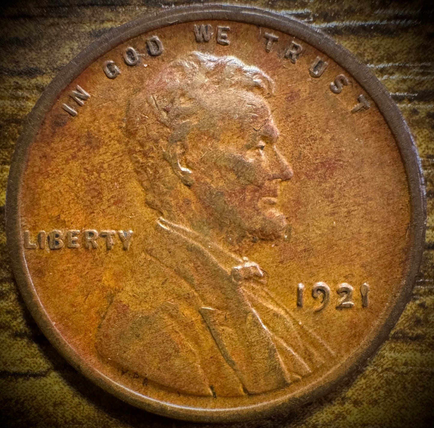 1921 Lincoln Wheat Cent Penny XF0