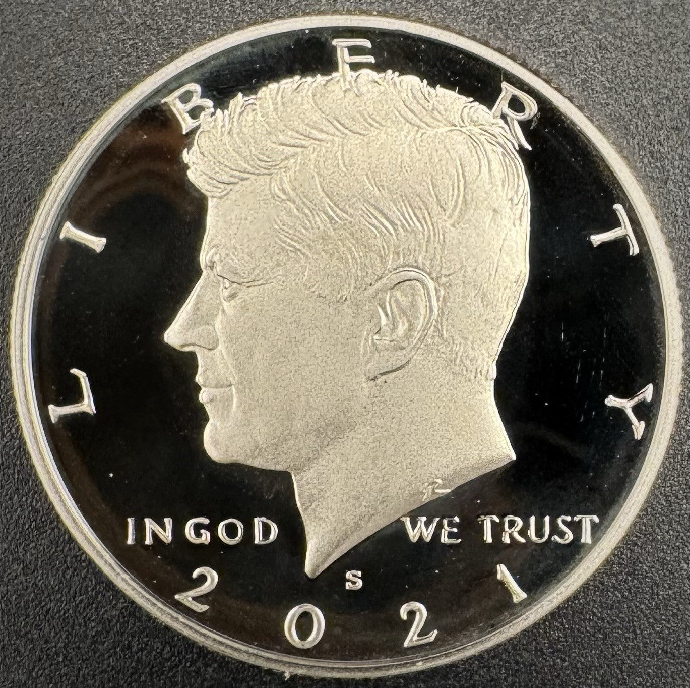 2021-S Kennedy Half Dollar GEM PROOF DEEP CAMEO coin0
