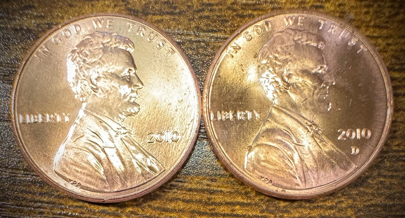 2010 Lincoln Shield Cent P D Uncirculated BU 2 Coin Lot From Original Rolls0
