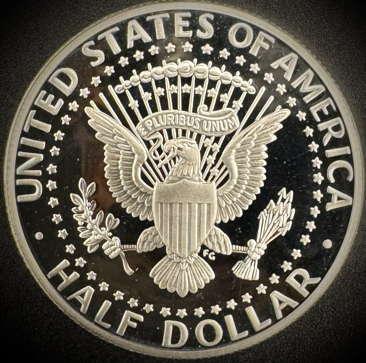 1997-S GEM PROOF Kennedy Half Dollar 90% SILVER 50C DEEP ULTRA CAMEO1