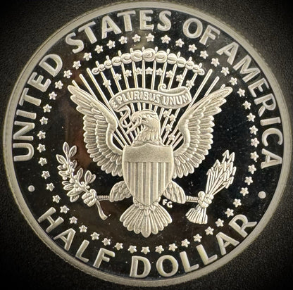 1997-S GEM PROOF Kennedy Half Dollar 90% SILVER 50C DEEP ULTRA CAMEO1