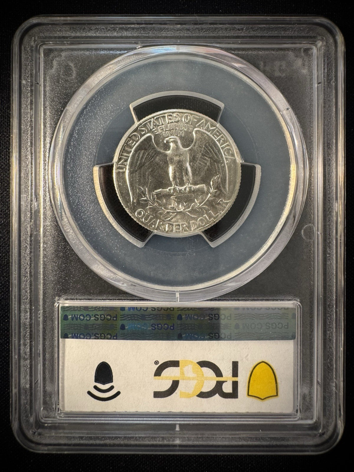 1963 Silver Washington Quarter PCGS MS66 BLAST WHITE1