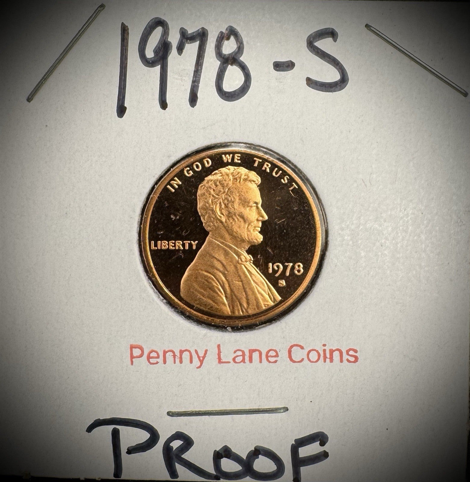 1975 1976 1977 1978 1979 S Type 1 & 2 Lincoln Memorial PROOF Cent 6 Coin Set Lot8