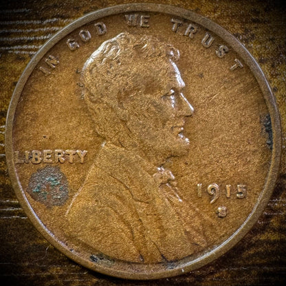 1915-S Lincoln Wheat Cent 0