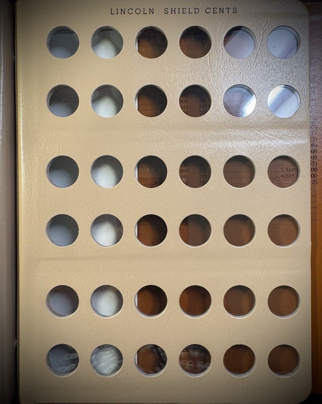 2010-2026 P D Lincoln Shield Cent Penny COMPLETE 34 Coin Set in NEW Dansco 71045
