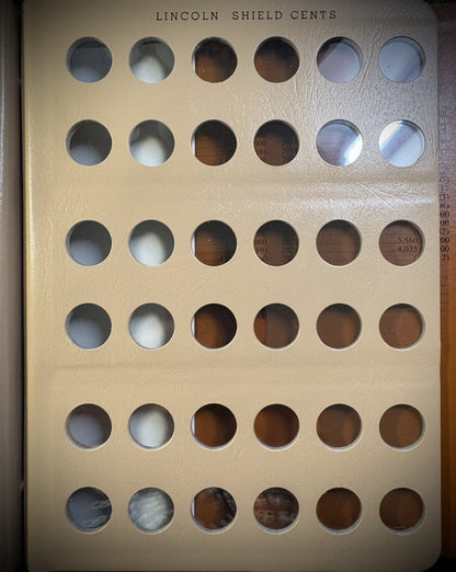 2010-2026 P D Lincoln Shield Cent Penny COMPLETE 34 Coin Set in NEW Dansco 71045