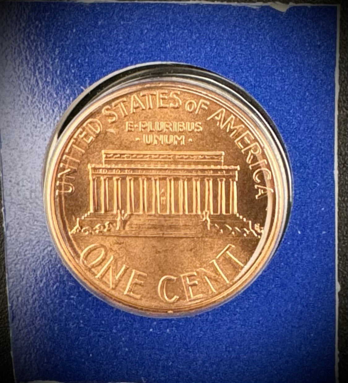 2007 Satin Finish Lincoln Memorial Cent P D Uncirculated 2 Coin Set From US Mint3