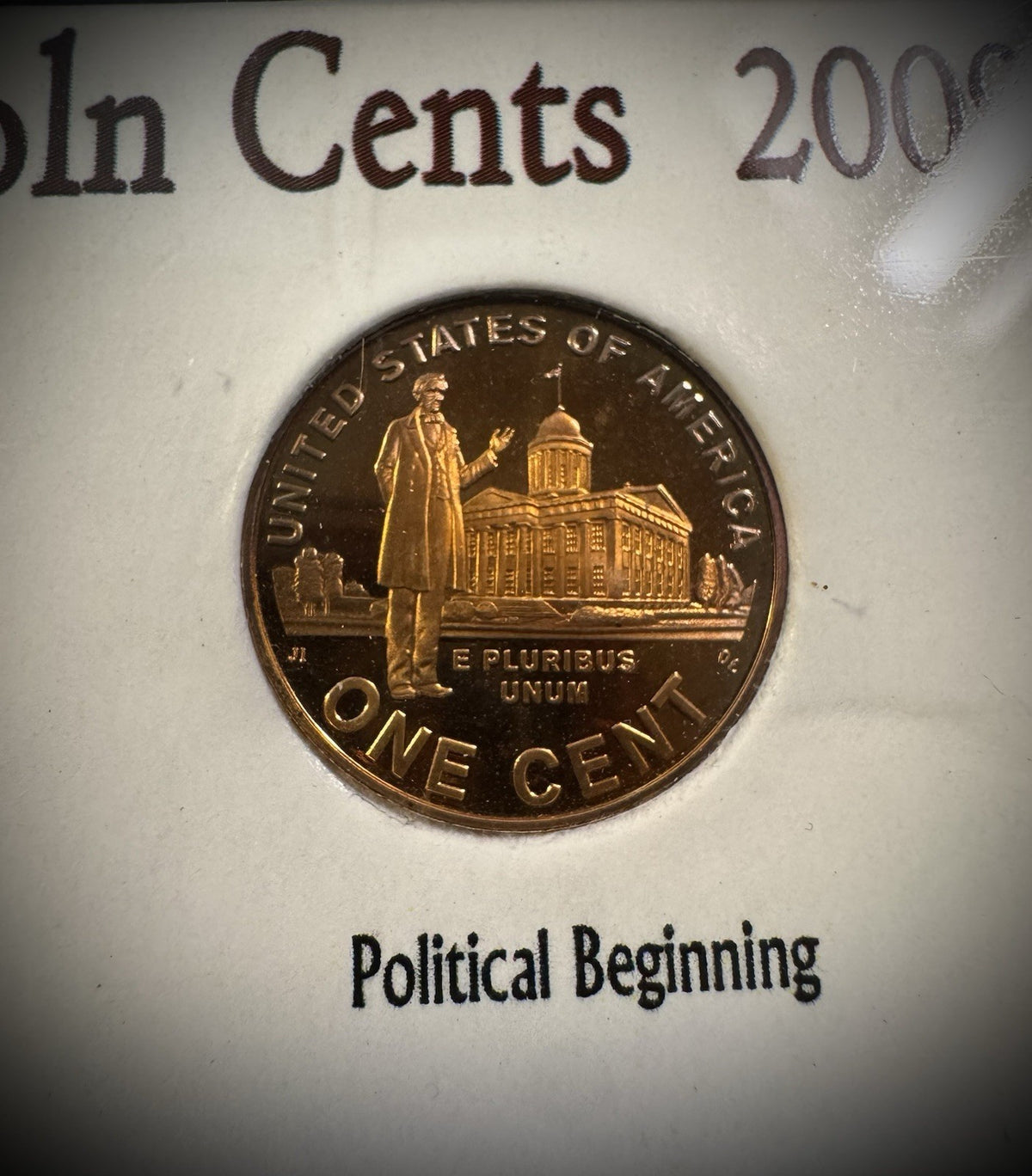 2009-S Lincoln Bicentennial Cent GEM PROOF 4 Coin Set GORGEOUS Naturally Toned6