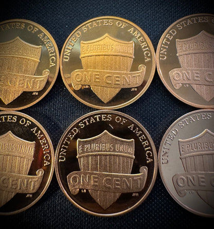 2010-2019 S Lincoln Shield Cent GEM PROOF 10 Coin CONSECUTIVE Years Lot Set16