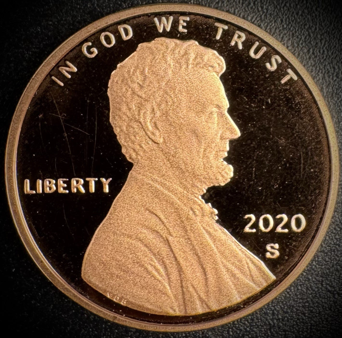 2020-S Lincoln Shield Cent Penny GEM PROOF DEEP ULTRA CAMEO Coin0