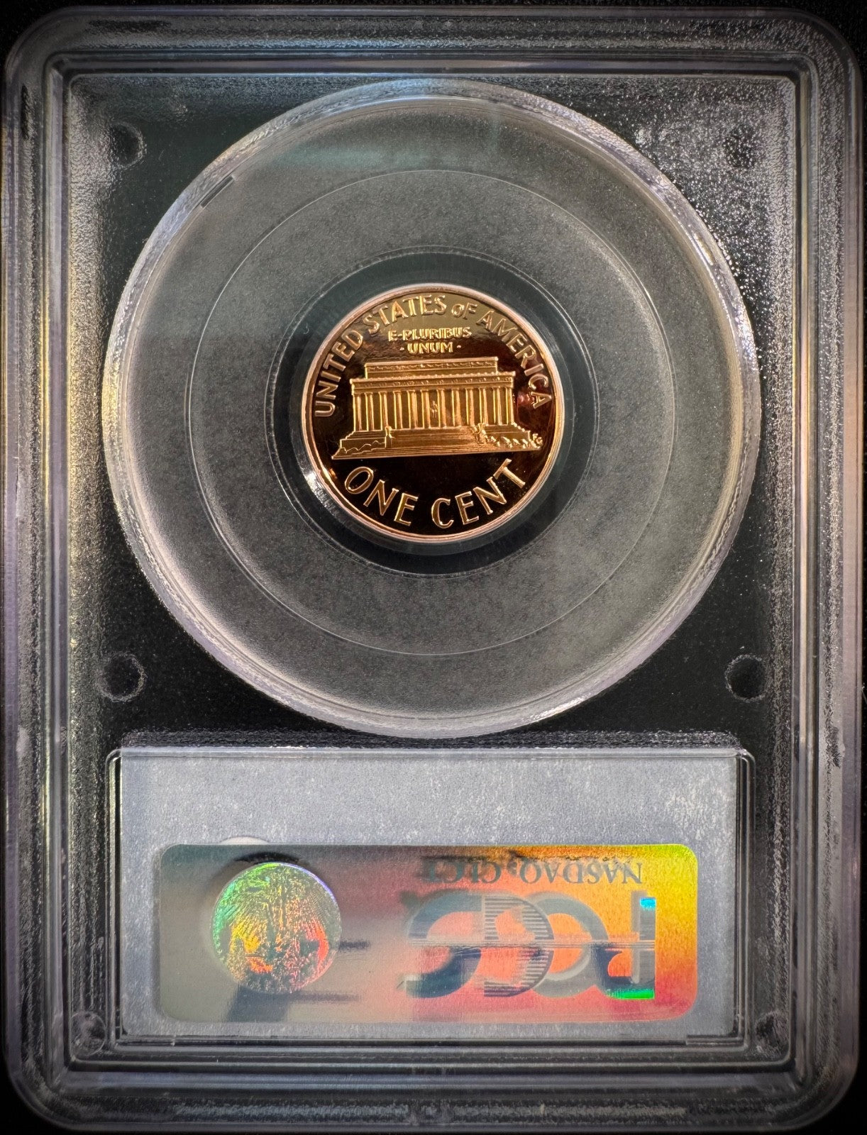 1995-S Lincoln Memorial Cent Penny PCGS PR69RD DCAM PROOF Coin DEEP CAMEO1