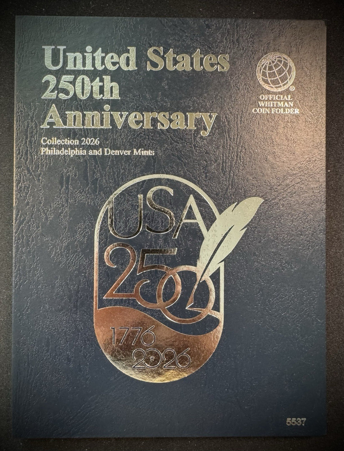 2026 US Mint Uncirculated 18 Coin Set P & D w New 250th Whitman Album NO PENNY5