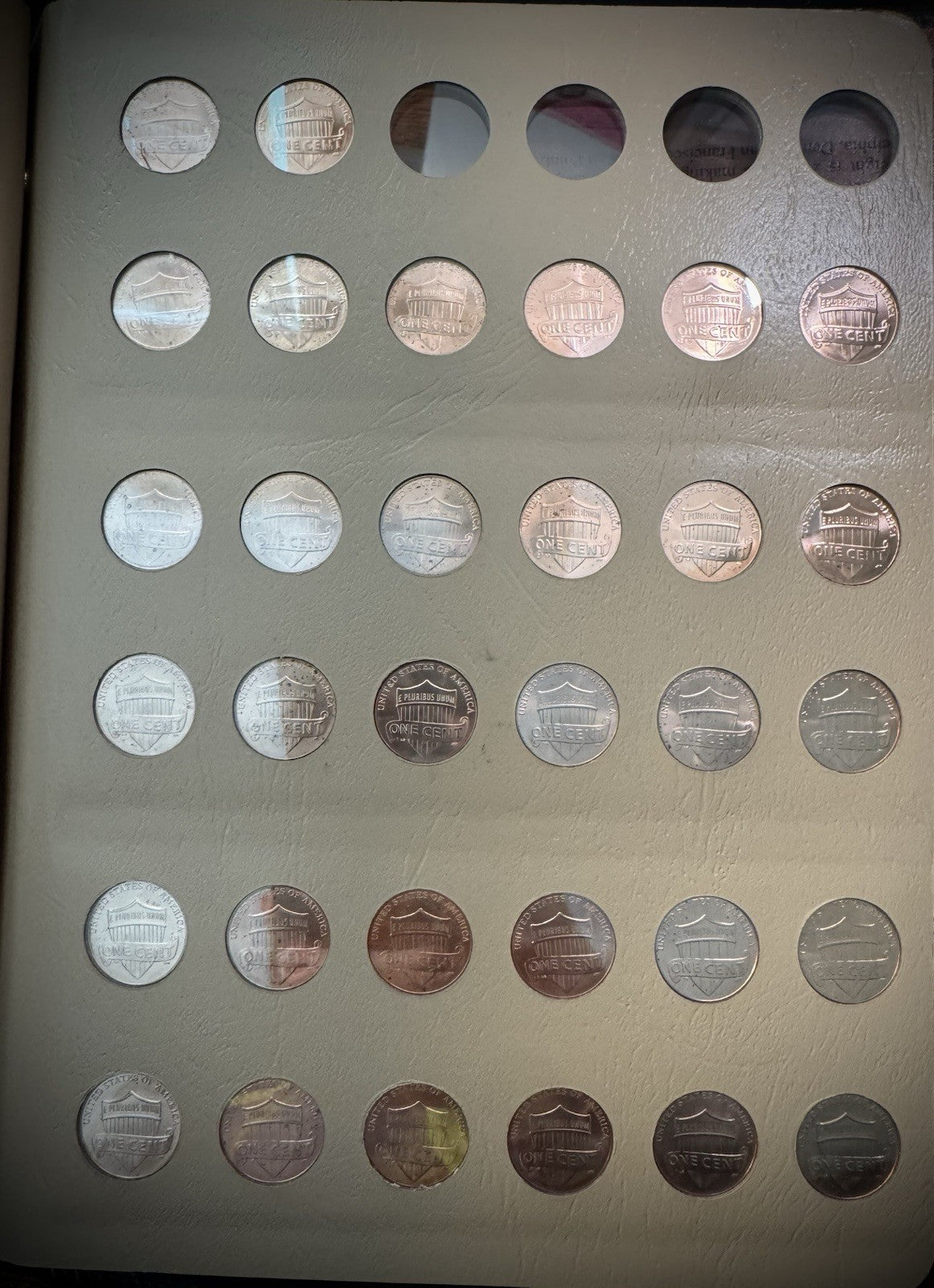 2010-2025 P D Lincoln Shield Cent Penny COMPLETE 32 Coin Set in NEW Dansco 71042