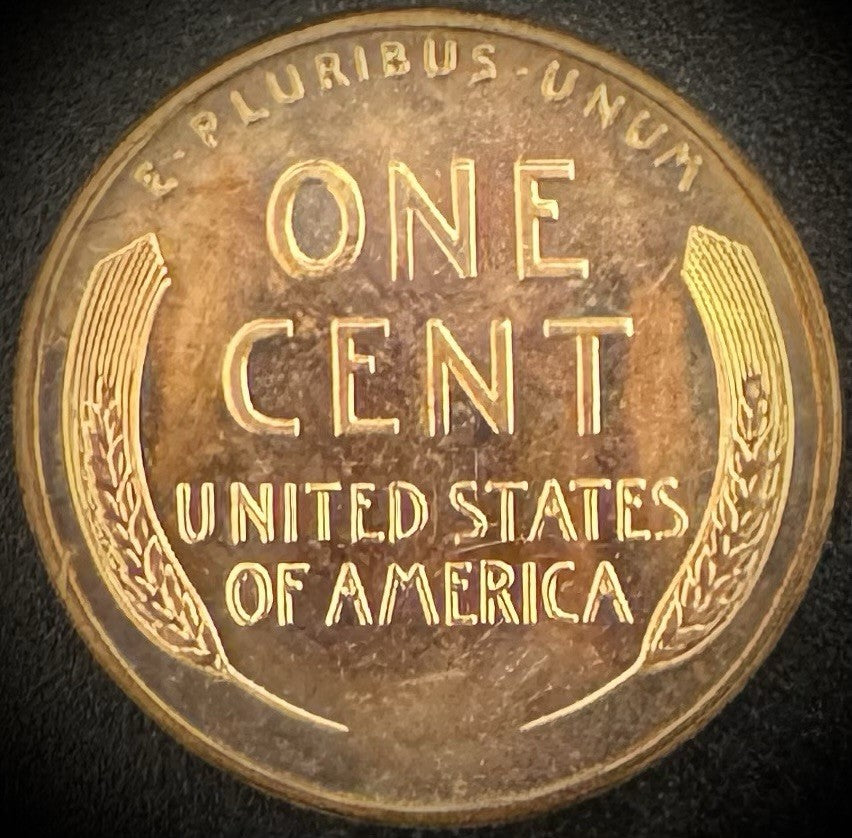 1954 Lincoln Wheat Cent RED PROOF LUSTROUS LOW MINTAGE 233,300 #11