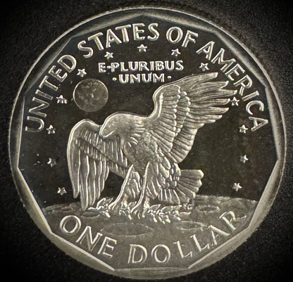 1980-S Susan B Anthony GEM Proof One Dollar DEEP ULTRA CAMEO1