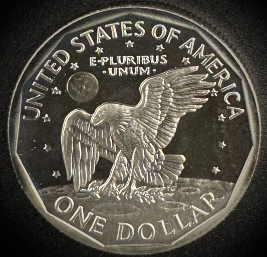 1980-S Susan B Anthony GEM Proof One Dollar DEEP ULTRA CAMEO1