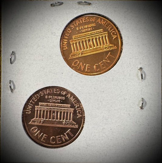 1970 Lincoln Memorial Cent SMALL & LARGE DATE1