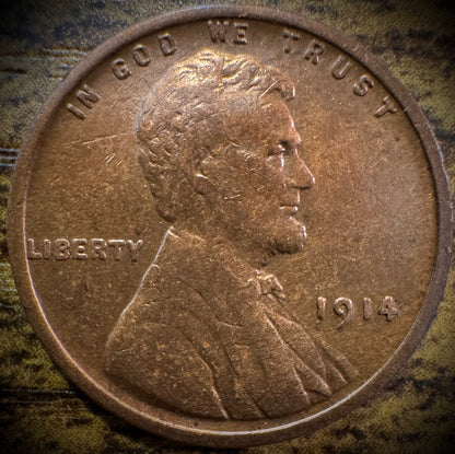 1914-P Lincoln Wheat Cent #20