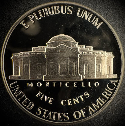 1997-S Jefferson Nickel PROOF DEEP ULTRA CAMEO Coin From US Mint Proof Set1