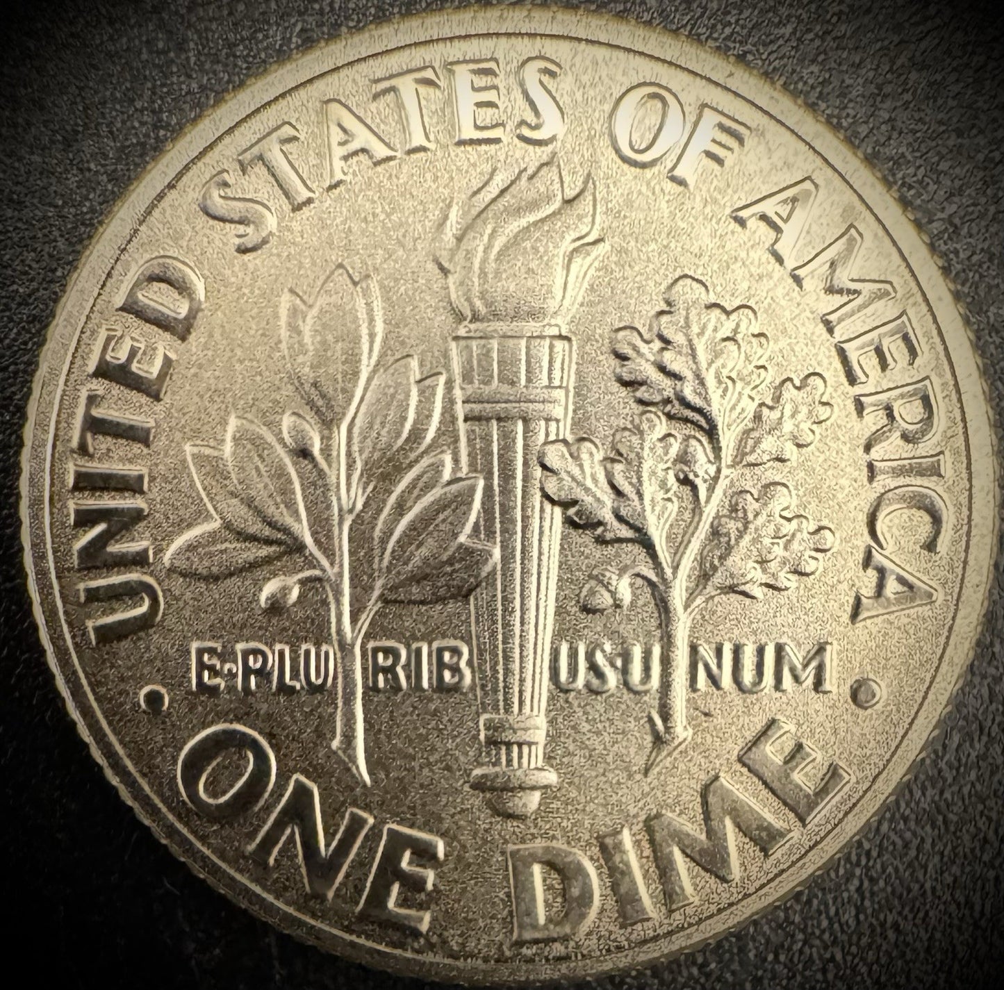 2017-S GEM ENHANCED Uncirculated Roosevelt Dime Clad From US Mint Enhanced Set1