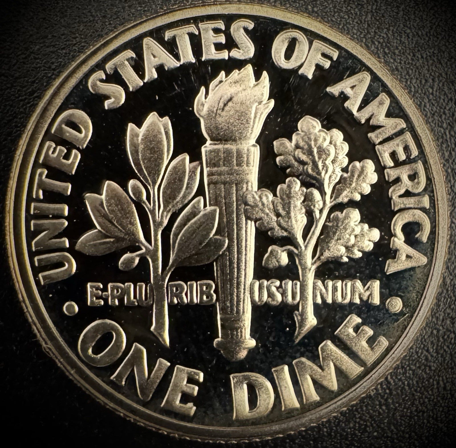 1985-S PROOF Roosevelt Dime 10C Clad DEEP CAMEO Coin From US Mint Proof Set1